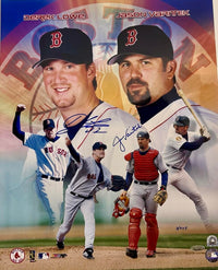 Jason Varitek & Derek Lowe Signed 16x20 Photo Boston Red Sox - TriStar COA
