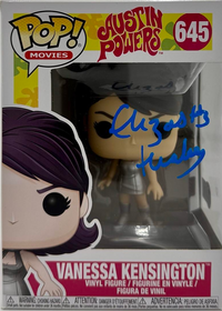 Elizabeth Hurley Signed Funko Pop #645 Vanessa Kensington (Austin Powers)  - Beckett COA