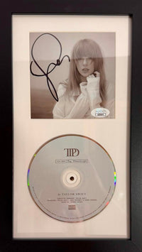 Taylor Swift Custom Framed & Signed CD Insert (The Tortured Poets Department) - JSA COA #01