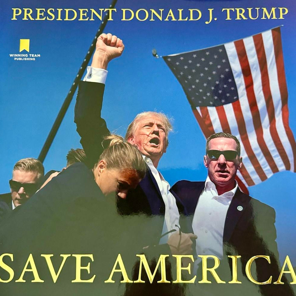 Donald Trump Autographed Save America Book Signed Hardcover - JSA COA #01