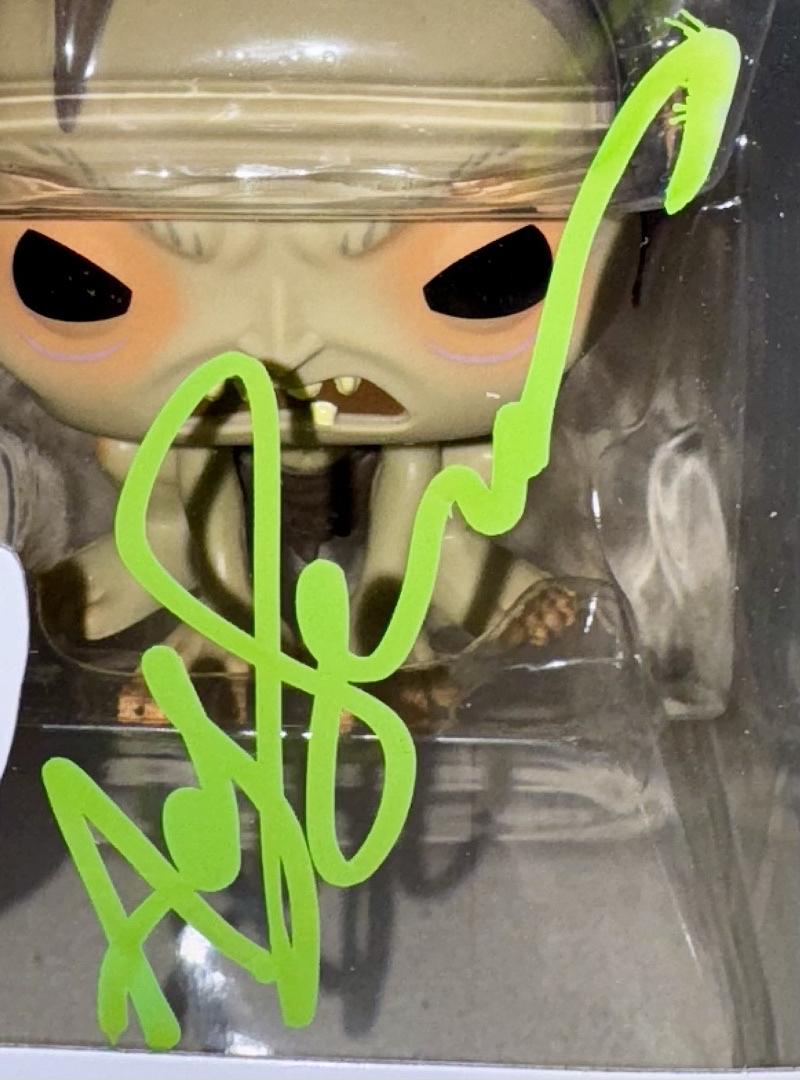 Andy Serkis Signed Funko Pop #532 "Gollum" (LOTR) - OC Celebrity Marketing
