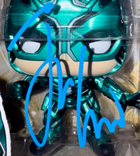 Jude Law Signed Funko Pop #429 "Yon-Rogg" (Captain Marvel) - Official Pix
