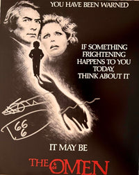 Harvey Stephens Signed 8x10 Photo (The Omen) - JSA COA