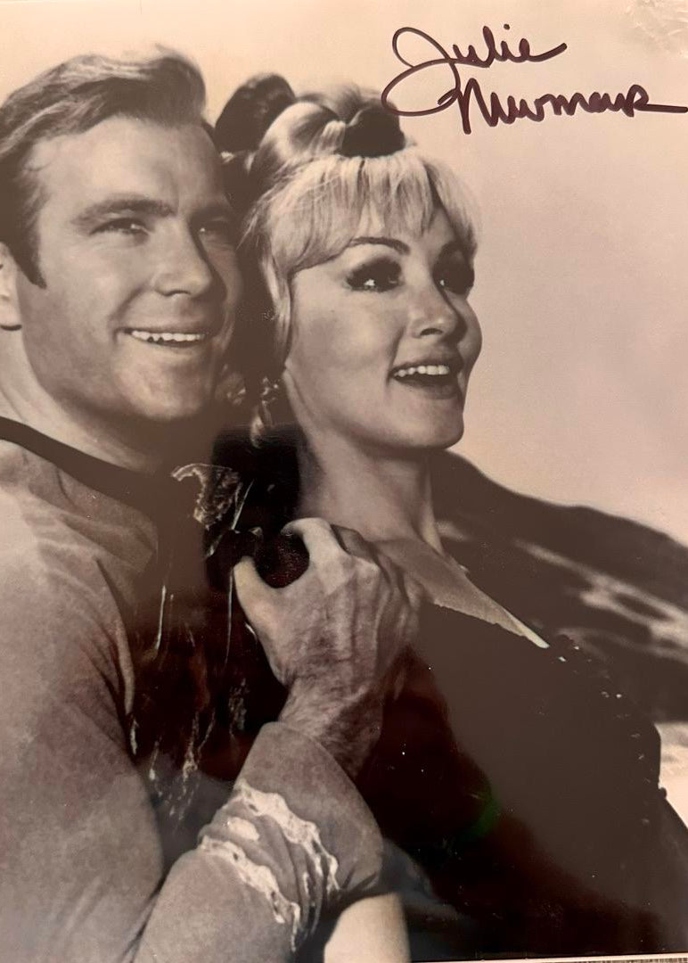 William Shatner, Julie Newmar Signed 8x10 Photo (Star Trek) - JSA COA #02
