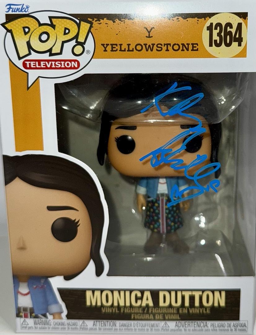 Kelsey Asbille Signed Funko Pop #1364 "Monica Dutton" (Yellowstone) - ACOA #02