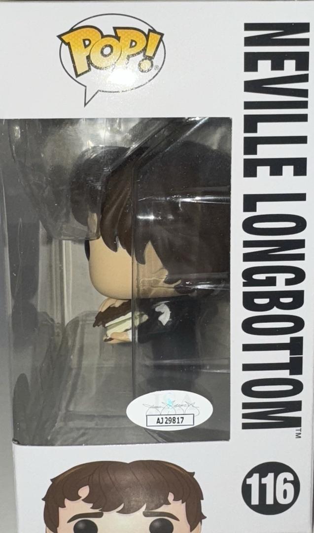 Matthew Lewis Signed Funko Pop #116 "Neville Longbottom" (Harry Potter) - Beckett COA #02