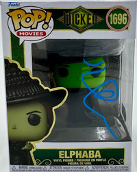 Idina Menzel Signed Funko Pop #1696 Elphaba (Wicked) - Beckett COA