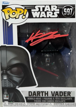 Hayden Christensen Signed Funko Pop #597 "Darth Vader" (Star Wars) - JSA COA