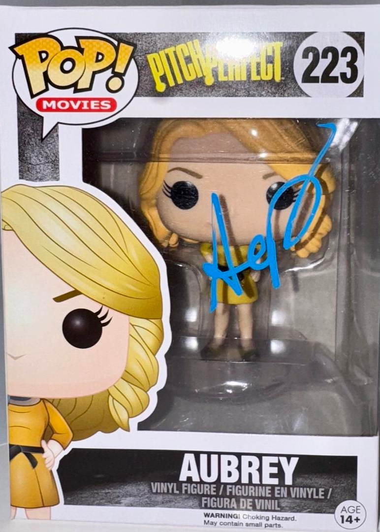 Anna Camp Signed Funko Pop #223 "Aubrey" (Pitch Perfect) - Beckett COA