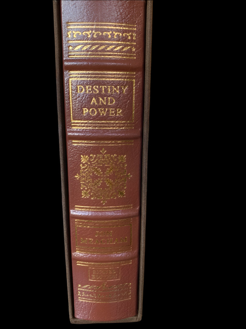 George Bush/John Meacham Autographed Destiny And Power Book Easton Press *RARE*