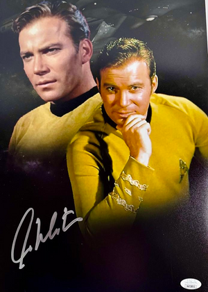 William Shatner Signed 11x17 Photo (Star Trek) - JSA COA