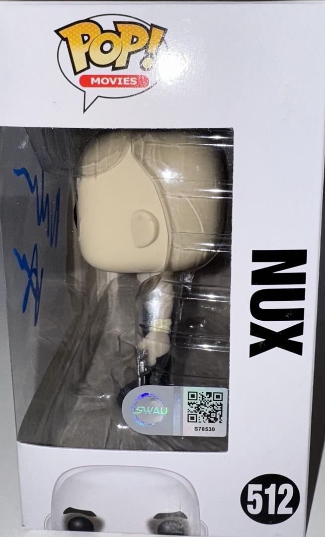 Nicholas Hoult Signed Funko Pop #512 Nux (Mad Max) - SWAU