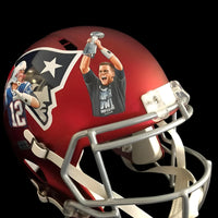 Tom Brady Autographed Helmet
