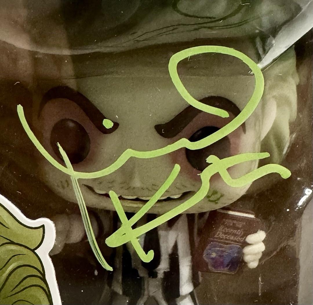 Michael Keaton Signed Funko Pop #1010 (Beetlejuice) Celebrity Authentics / PSA Graded and Encapsulated Near Mint