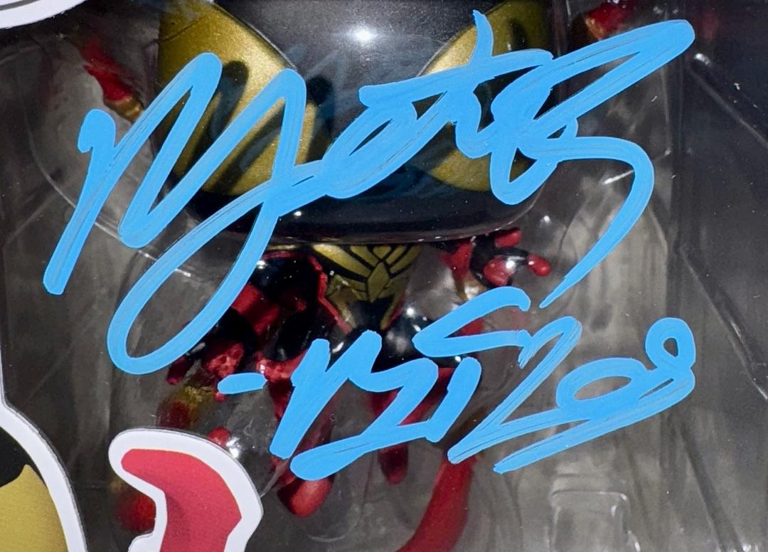 Nadji Jeter Signed Funko Pop #1448 "Miles Morales" (Spider-Man) - OC Celebrity Marketing