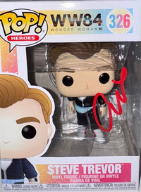 Chris Pine Signed Funko Pop #326 "Steve Trevor" (Wonder Woman 84) - JSA COA