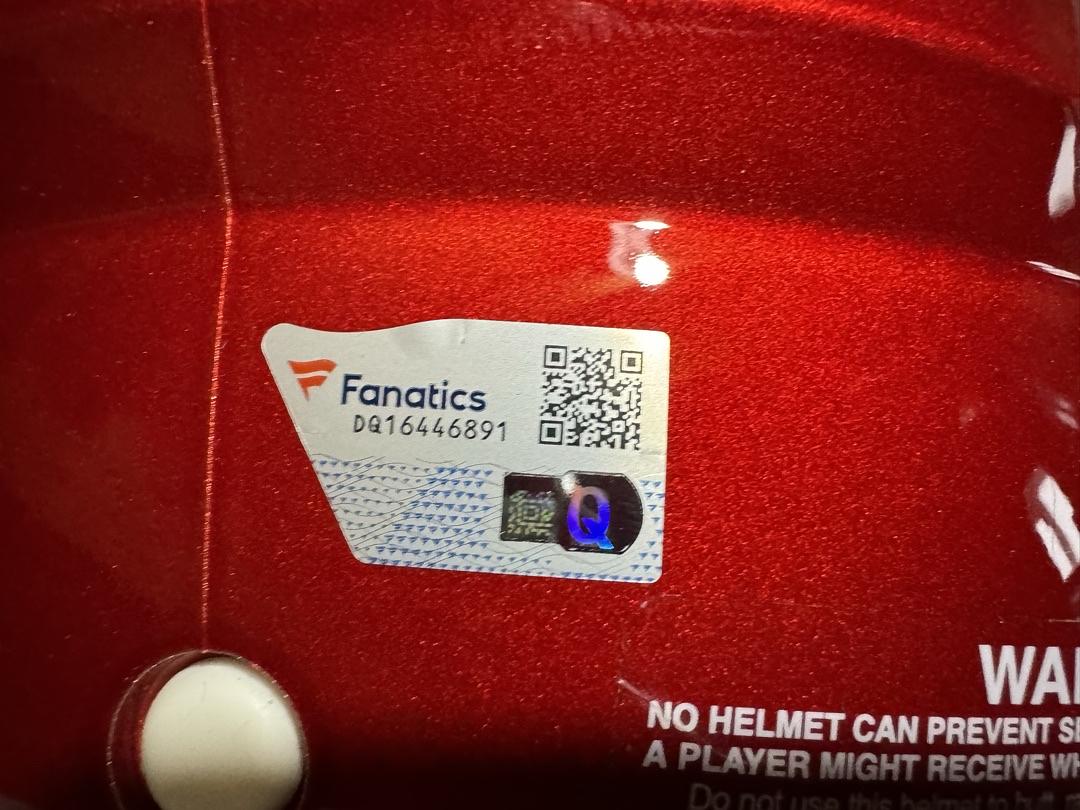 Tom Brady Autographed Riddell Flash Speed Authentc Helmet Fanatics COA