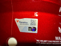 Tom Brady Autographed Riddell Flash Speed Authentc Helmet Fanatics COA