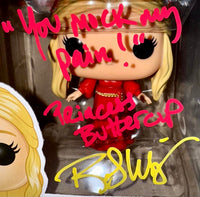 Robin Wright Signed Funko Pop #578 Buttercup (Princess Bride) w/quote and character name - JSA COA