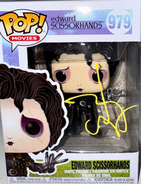 Johnny Depp Signed Funko Pop #979 (Edward Scissorhands)  - Beckett COA