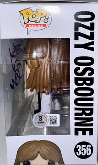 Ozzy Osbourne Signed Funko Pop #356 (Purple Ink) -  Beckett COA #2