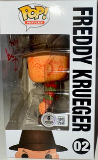Robert Englund Signed Funko Pop #02 "Freddy Krueger" (Nightmare On Elm Street) - Beckett COA #01