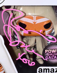 Rosario Dawson Signed Funko Pop #578 "Ahsoka" (Star Wars) w/Quote - JSA COA