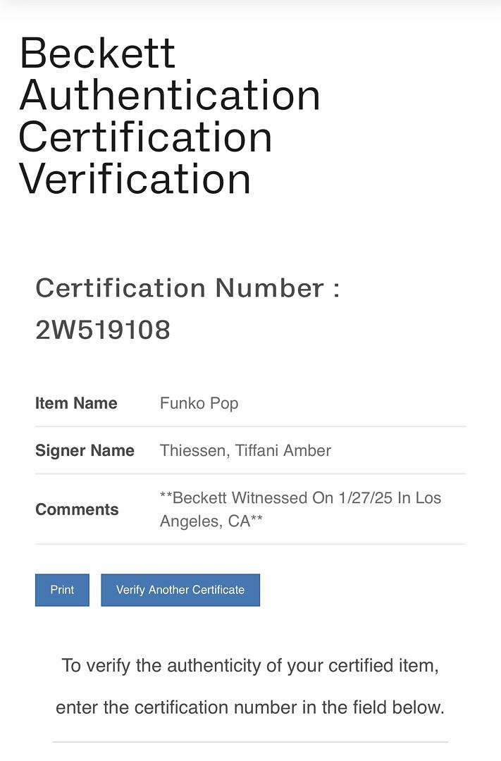 Tiffani Amber Thiessen Signed Funko Pop #1576 "Kelly Kapowski" (Saved By The Bell) - Beckett COA
