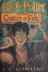 Daniel Radcliffe Autographed Book Goblet Of Fire - JSA COA #01