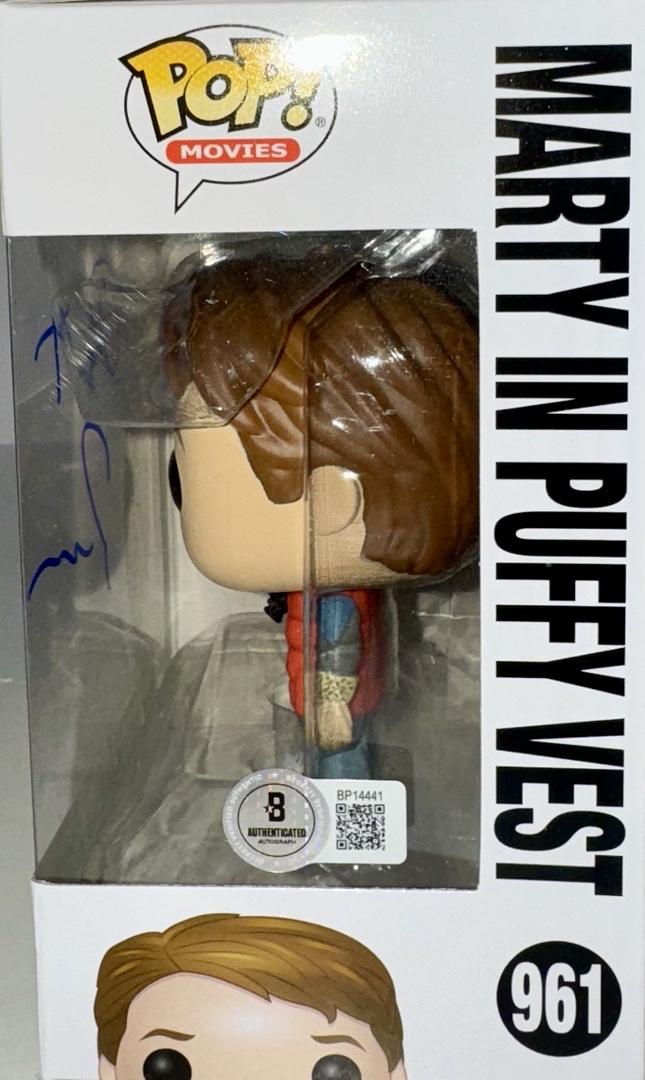 Robert Zemekis Signed Funko Pop #961 (Back To The Future) *VERY RARE* - Beckett COA