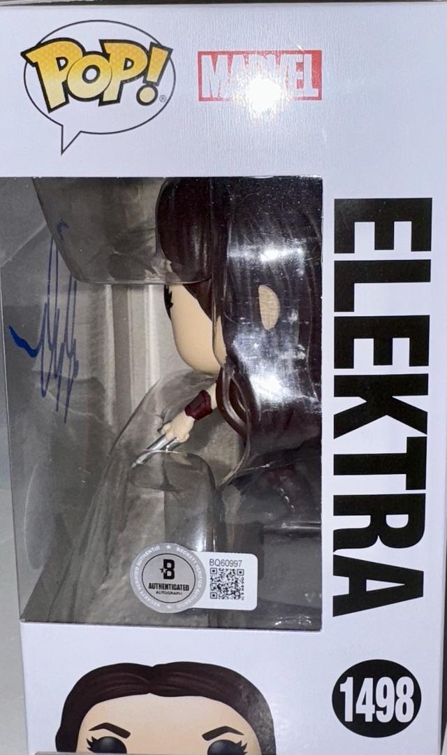Jennifer Garner Signed Funko Pop #1498 "Elektra" Deadpool & Wolverine - Beckett COA #03