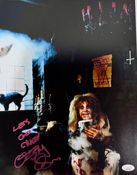 Ozzy Osbourne Signed 11x14 Photo w/Inscription - JSA COA #2