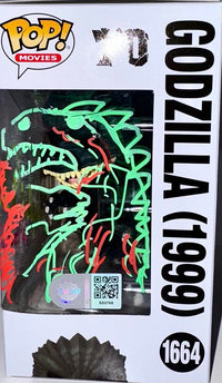 Malcom Danare Signed Funko Pop #1664 "Godzilla" w/drawing (Godzilla 1999) - SWAU