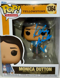Kelsey Asbille Signed Funko Pop #1364 "Monica Dutton" (Yellowstone) - ACOA