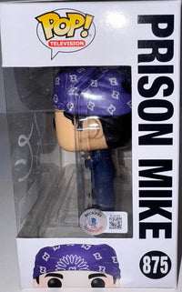 Steve Carell Signed Funko Pop #875 "Prison Mike" (The Office)  - Beckett COA