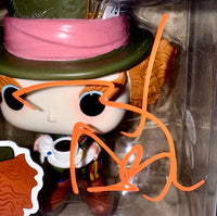 Johnny Depp Signed Funko Pop #177 Mad Hatter - PSA & JSA