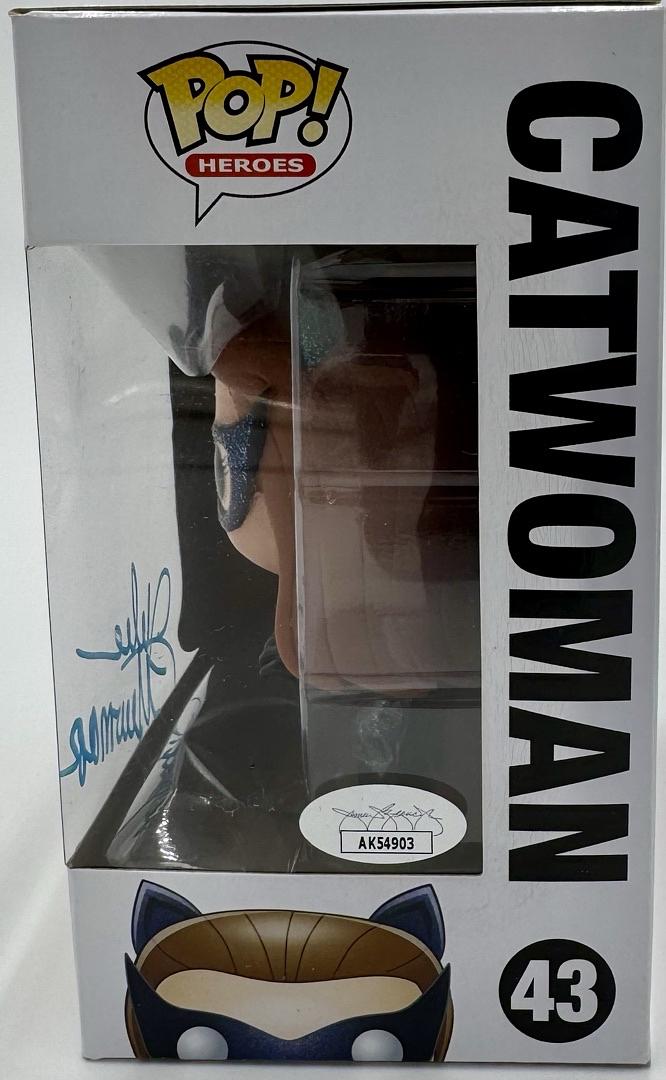 Julie Newmar Signed Funko Pop #43 Catwoman (Batman)  - JSA COA