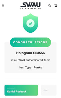 Daniel Roebuck Signed Funko Pop #1592 "Art The Clown" (Terrifier) w/Inscription - SWAU #03