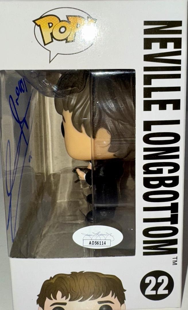 Matthew Lewis Signed Funko Pop #22 "Neville Longbottom" (Harry Potter) - Beckett COA #02