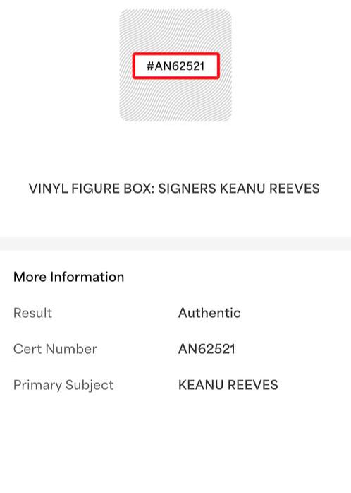 Keanu Reeves Signed Funko Pop #1172 "Neo" Matrix (White Ink) - PSA COA