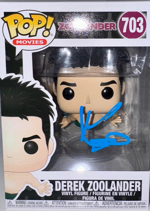 Ben Stiller Signed Funko Pop #703 "Derek Zoolander" - Beckett COA #01