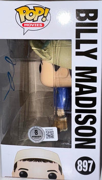 Adam Sandler Signed Funko Pop #897 "Billy Madison" - Beckett COA