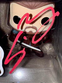 Sean Bean Signed Funko Pop #02 Ned Stark (Game Of Thrones)  - SWAU