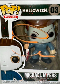 Jamie Lee Curtis Signed Funko Pop #03 Michael Myers Halloween (Orange Ink) - ACOA