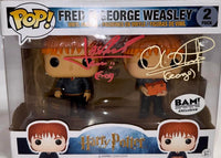 James Phelps, Oliver Phelps Signed Funko Pop "Fred & George Weasley" Harry Potter - Official Pix