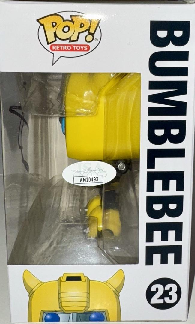 Mark Wahlberg Signed Funko Pop #23 "Bumblebee" (Transformers) - JSA COA