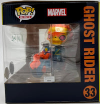 Nicholas Cage Signed Funko Pop #33 (Deluxe Ghost Rider) - Celebrity Authentics