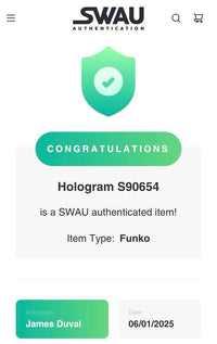 James Duval Signed Funko Pop #283 (Independence Day) w/Inscription - SWAU #01