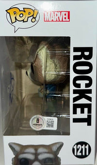 Bradley Cooper Signed Funko Pop #1211 "Rocket Raccoon" GOTG - Beckett COA #02