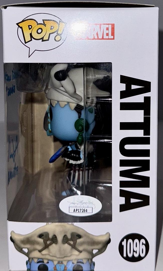 Alex Livinalli Signed Funko Pop #1096 "Attuma" (Black Panther) - JSA COA #01